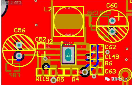 上傳原理圖和PCB圖，請教為什么DC-DC電源紋波大?