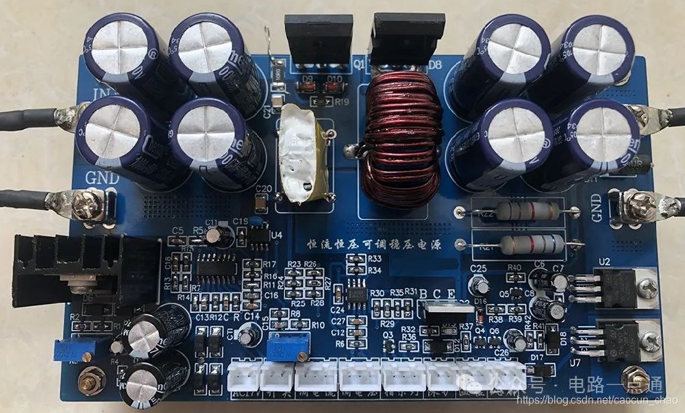 TL494制作0-60V/0-20A，BUCK恒流恒壓可調(diào)電源（電路圖解）